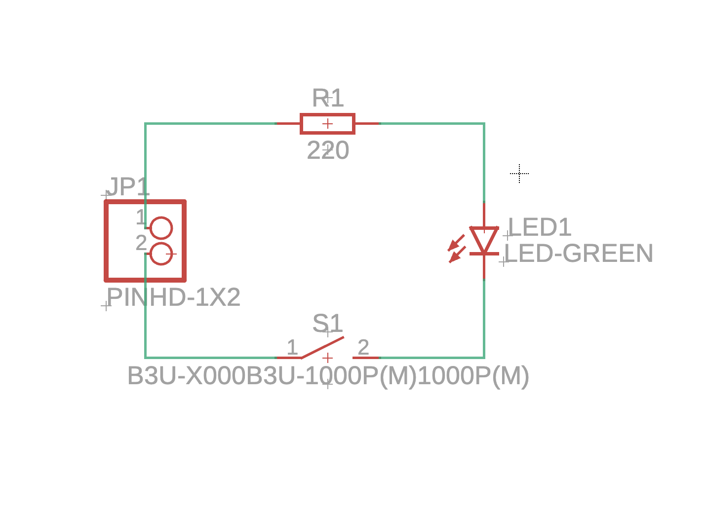 Simple Schematic done in Fusion360